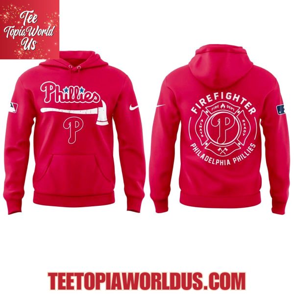Philadelphia Phillies Firefighter Application Day Hoodie