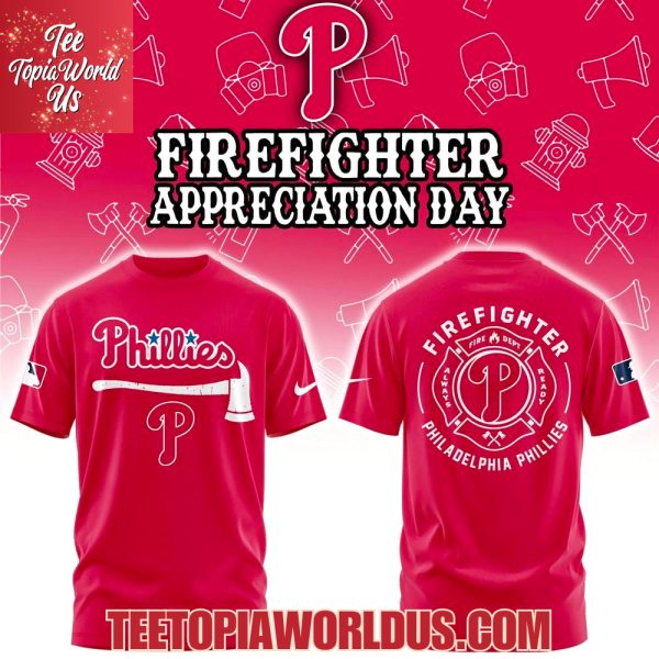 Philadelphia Phillies Firefighter Application Day Hoodie