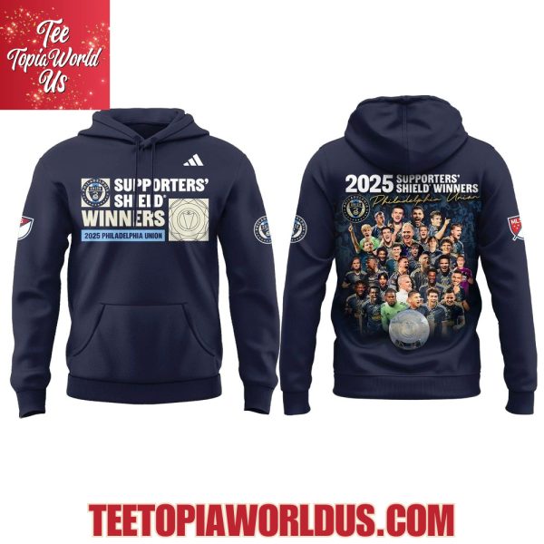 Philadelphia Union 2025 Supporters’ Shield Winners Hoodie