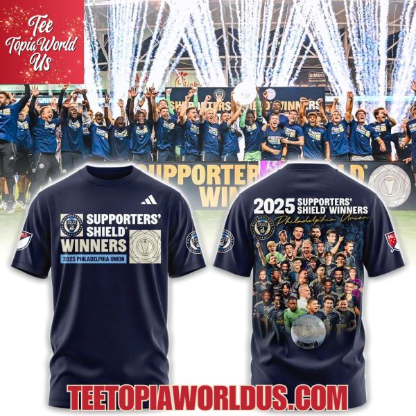 Philadelphia Union 2025 Supporters’ Shield Winners Hoodie