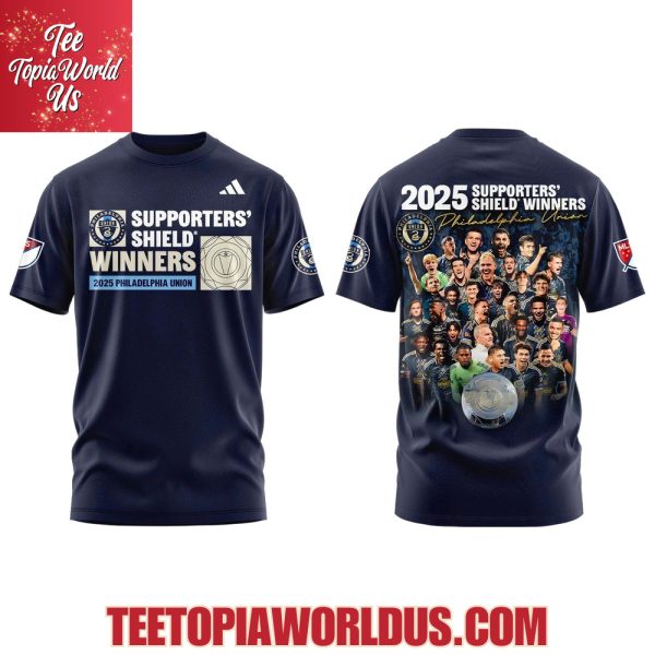 Philadelphia Union 2025 Supporters’ Shield Winners Hoodie
