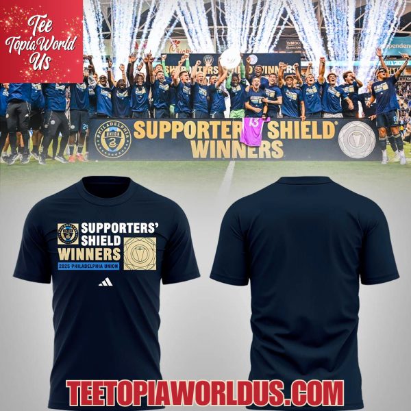 Philadelphia Union Supporters’ Shield 2025 T-Shirt