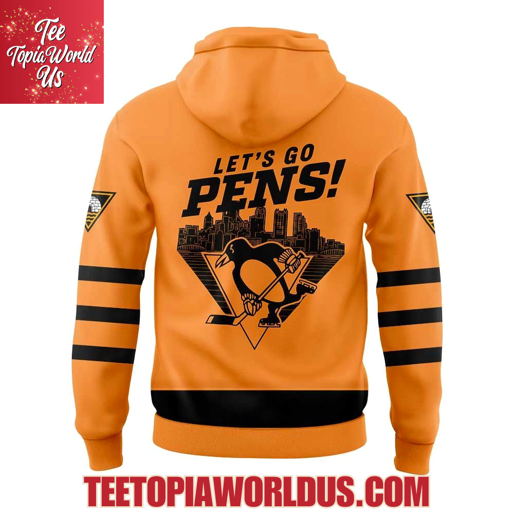 Pittsburgh Penguins Built on History Uniform Hockey Hoodie Pittsburgh Penguins Built on History Uniform Hockey Hoodie
