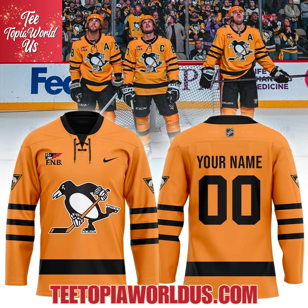 Pittsburgh Penguins Built on History Uniform Hockey Jersey Pittsburgh Penguins Built on History Uniform Hockey Jersey
