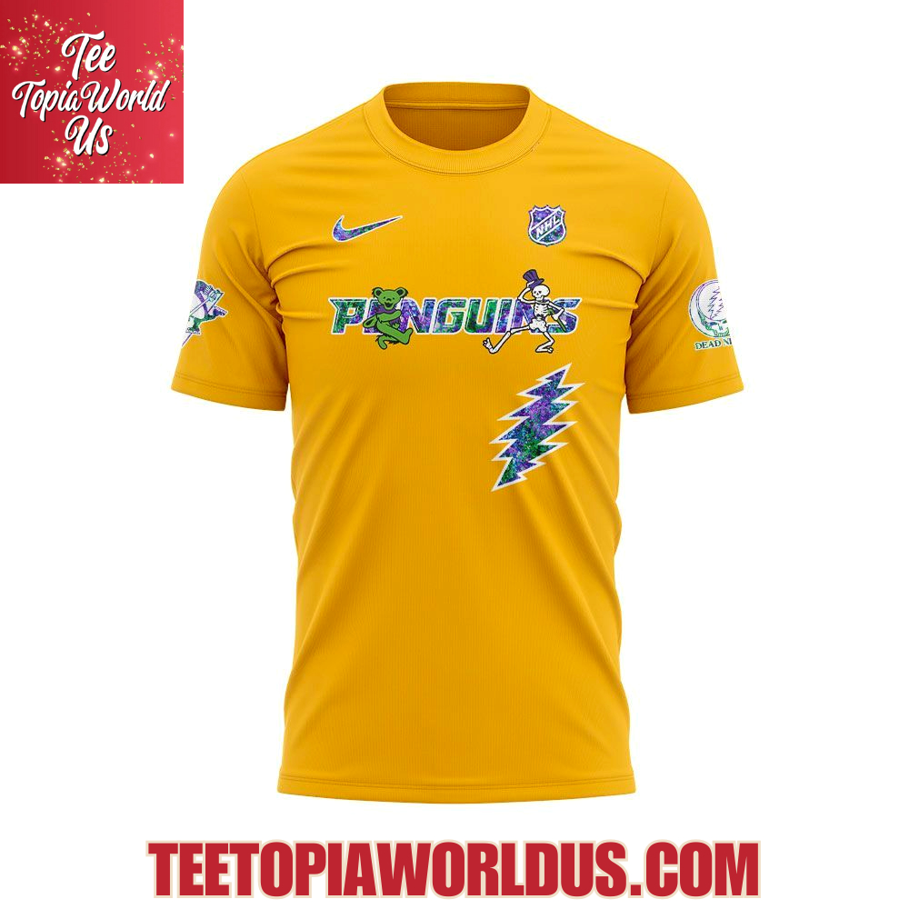 Pittsburgh Penguins Grateful Dead Night 2025 Hoodie Pittsburgh Penguins Grateful Dead Night 2025 Hoodie