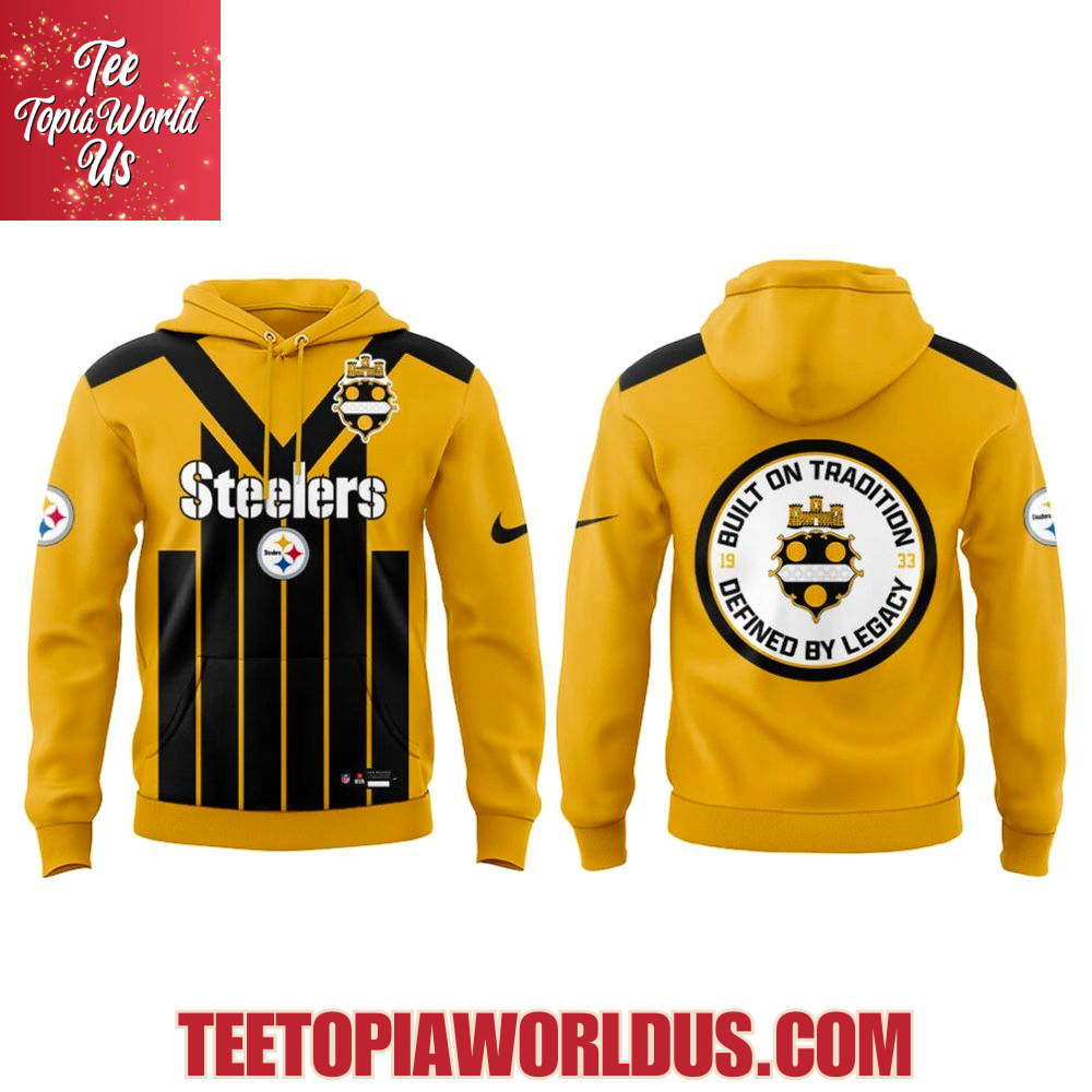 Pittsburgh Steelers 1933 Throwback Uniform Hoodie Pittsburgh Steelers 1933 Throwback Uniform Hoodie