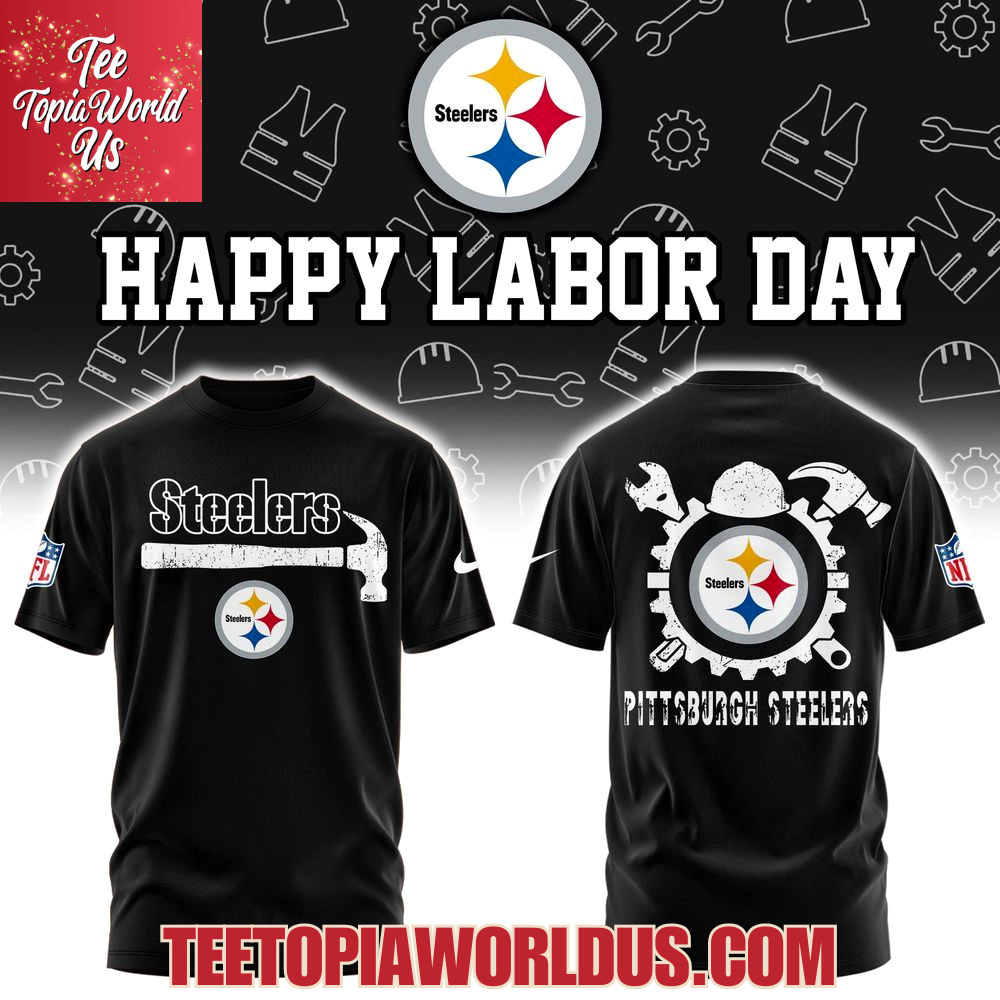 Pittsburgh Steelers x Happy Labor Day 2025 Hoodie Pittsburgh Steelers x Happy Labor Day 2025 Hoodie