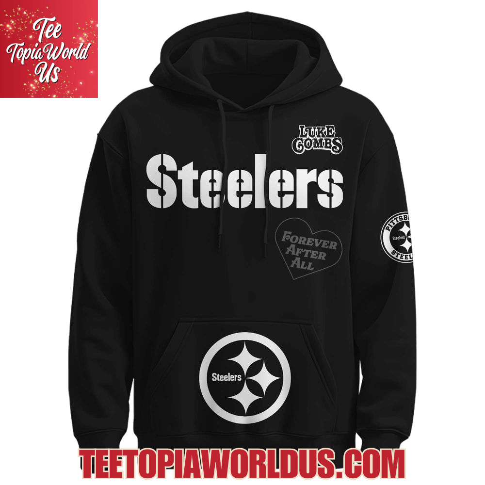 Pittsburgh Steelers x Luke Combs Beer Never Broke My Heart Tour 2025 Hoodie Pittsburgh Steelers x Luke Combs Beer Never Broke My Heart Tour 2025 Hoodie
