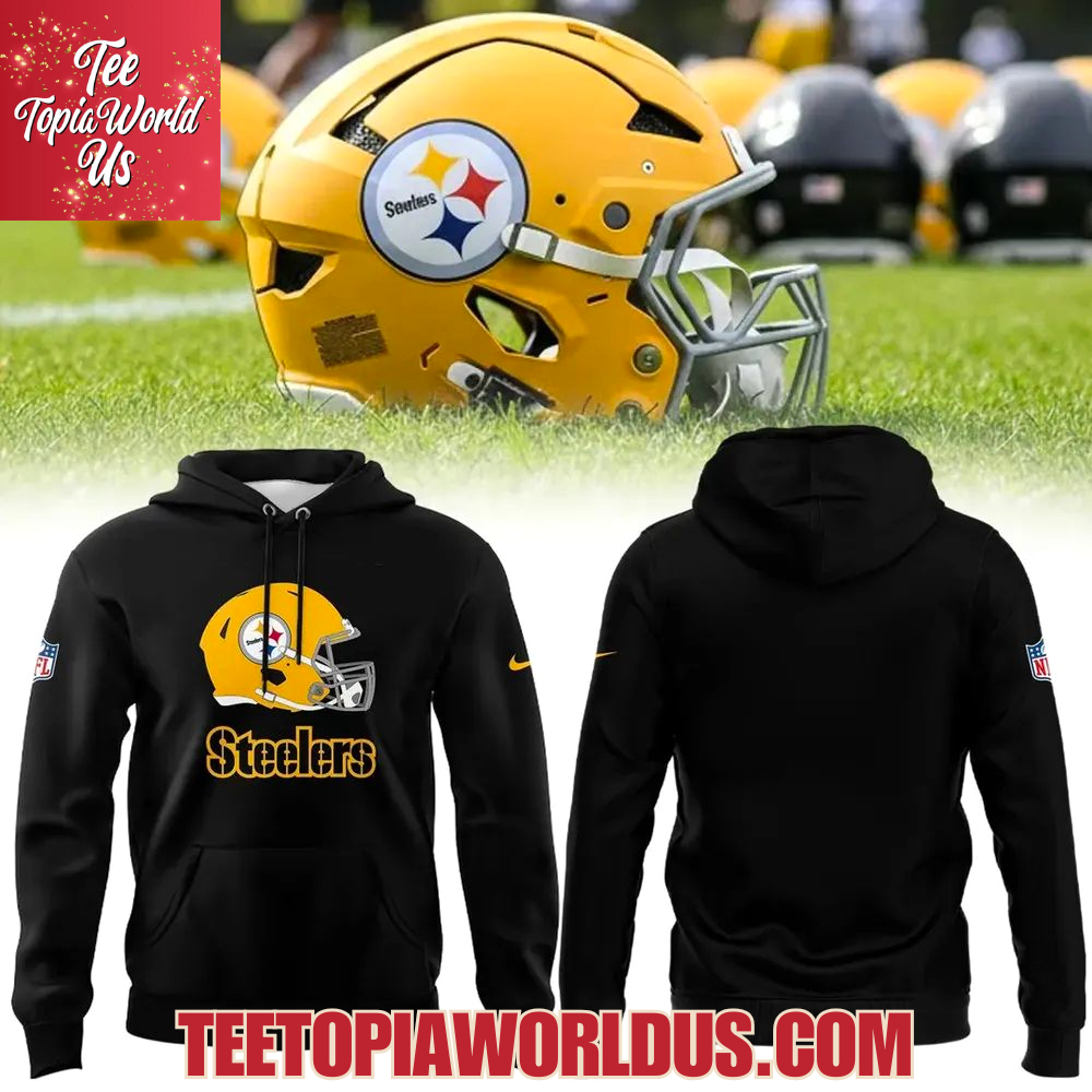 Pittsburgh Steelers Yellow Helmet Hoodie Pittsburgh Steelers Yellow Helmet Hoodie