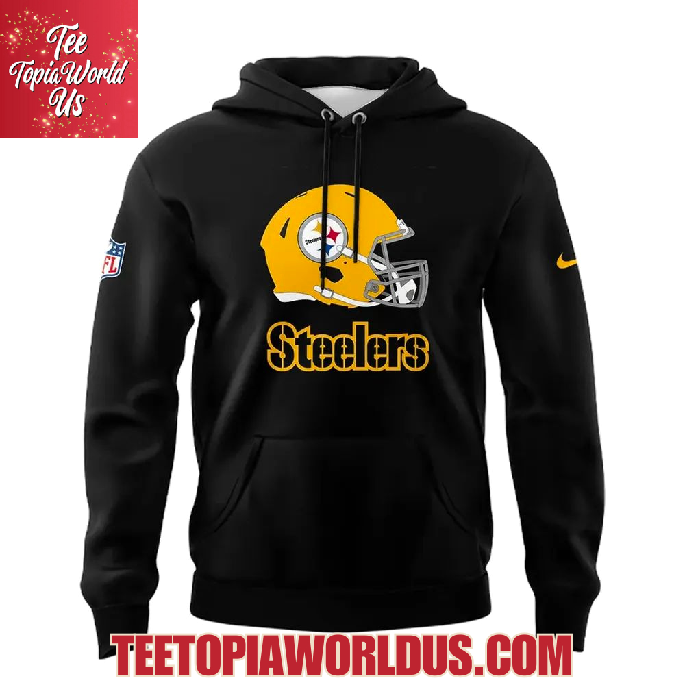 Pittsburgh Steelers Yellow Helmet Hoodie Pittsburgh Steelers Yellow Helmet Hoodie