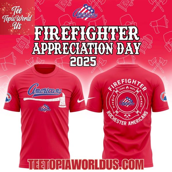 Rochester Americans Firefighter Application Day Hoodie