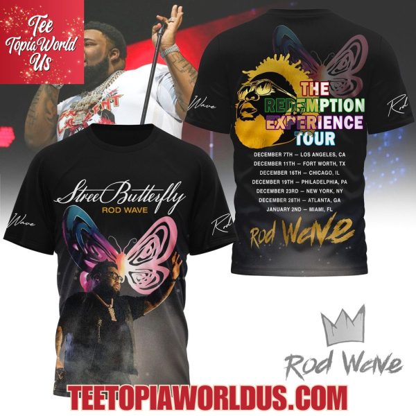Rod Wave The Redemption Experience Tour T-Shirt