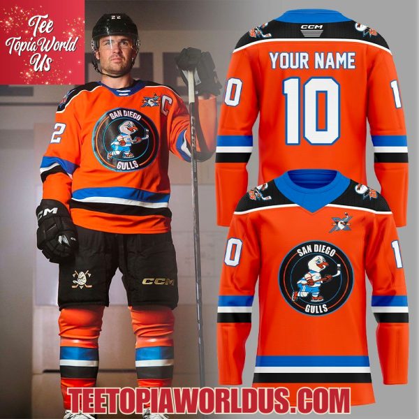 San Diego Gulls 10-Year Anniversary Jersey