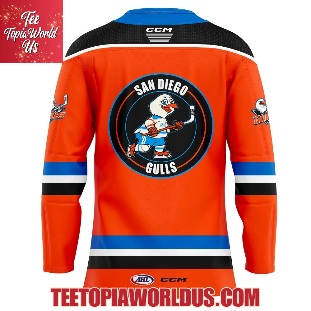 San Diego Gulls 10-Year Anniversary Jersey San Diego Gulls 10-Year Anniversary Jersey