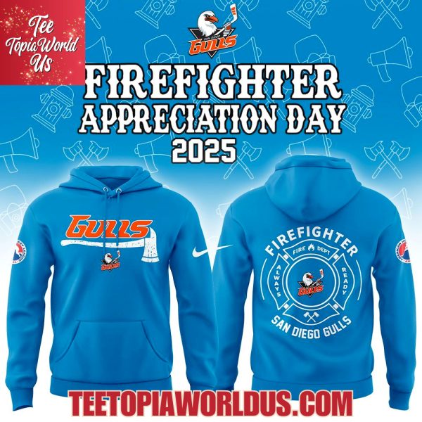 San Diego Gulls Firefighter Application Day Hoodie
