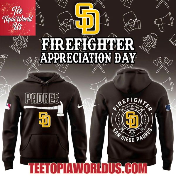 San Diego Padres Firefighter Application Day Hoodie
