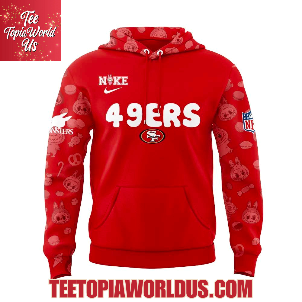 San Francisco 49ers x Labubu Hoodie San Francisco 49ers x Labubu Hoodie