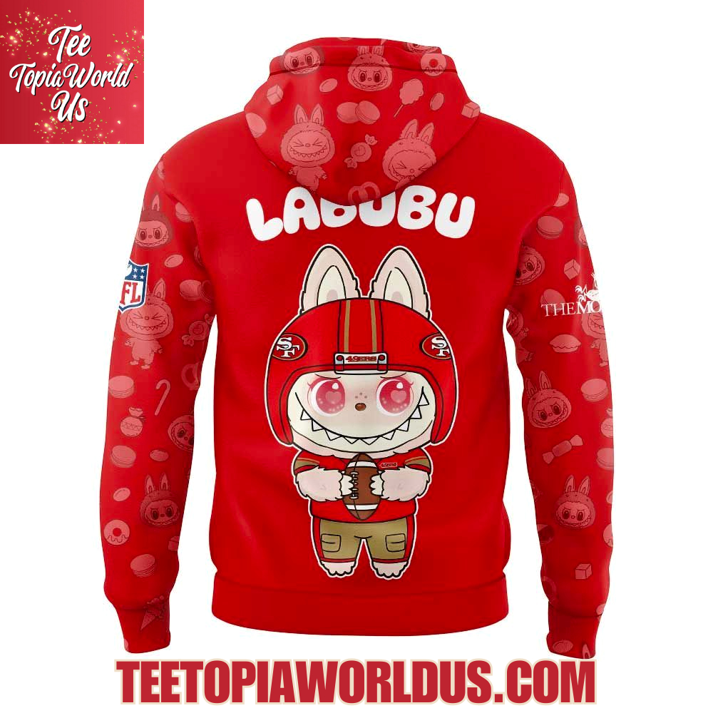 San Francisco 49ers x Labubu Hoodie San Francisco 49ers x Labubu Hoodie