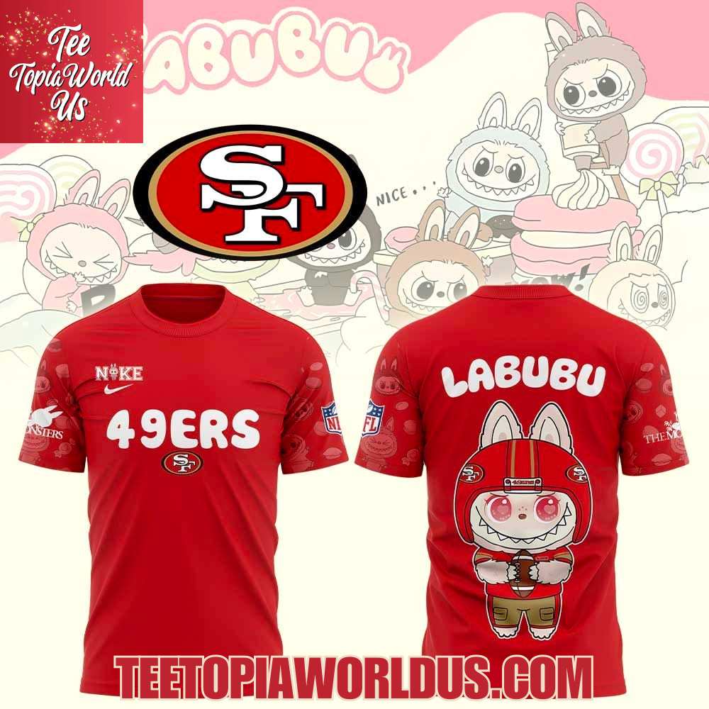 San Francisco 49ers x Labubu Hoodie San Francisco 49ers x Labubu Hoodie