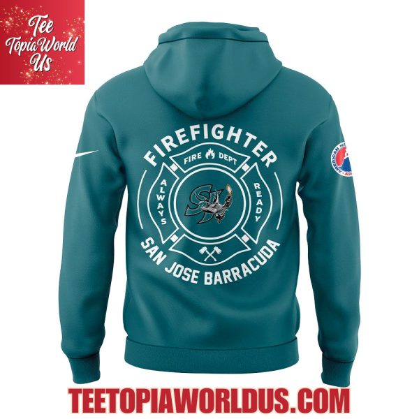 San Jose Barracuda Firefighter Application Day Hoodie
