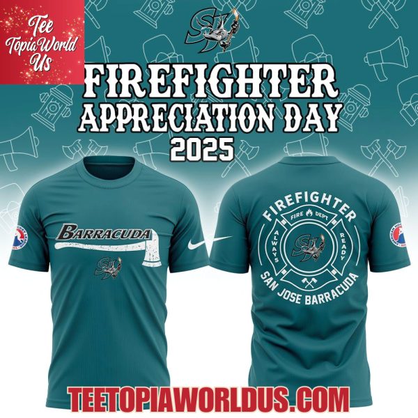 San Jose Barracuda Firefighter Application Day Hoodie