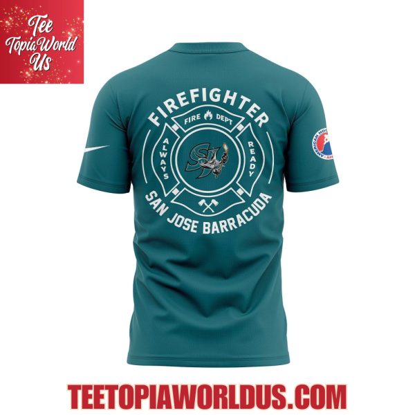 San Jose Barracuda Firefighter Application Day Hoodie