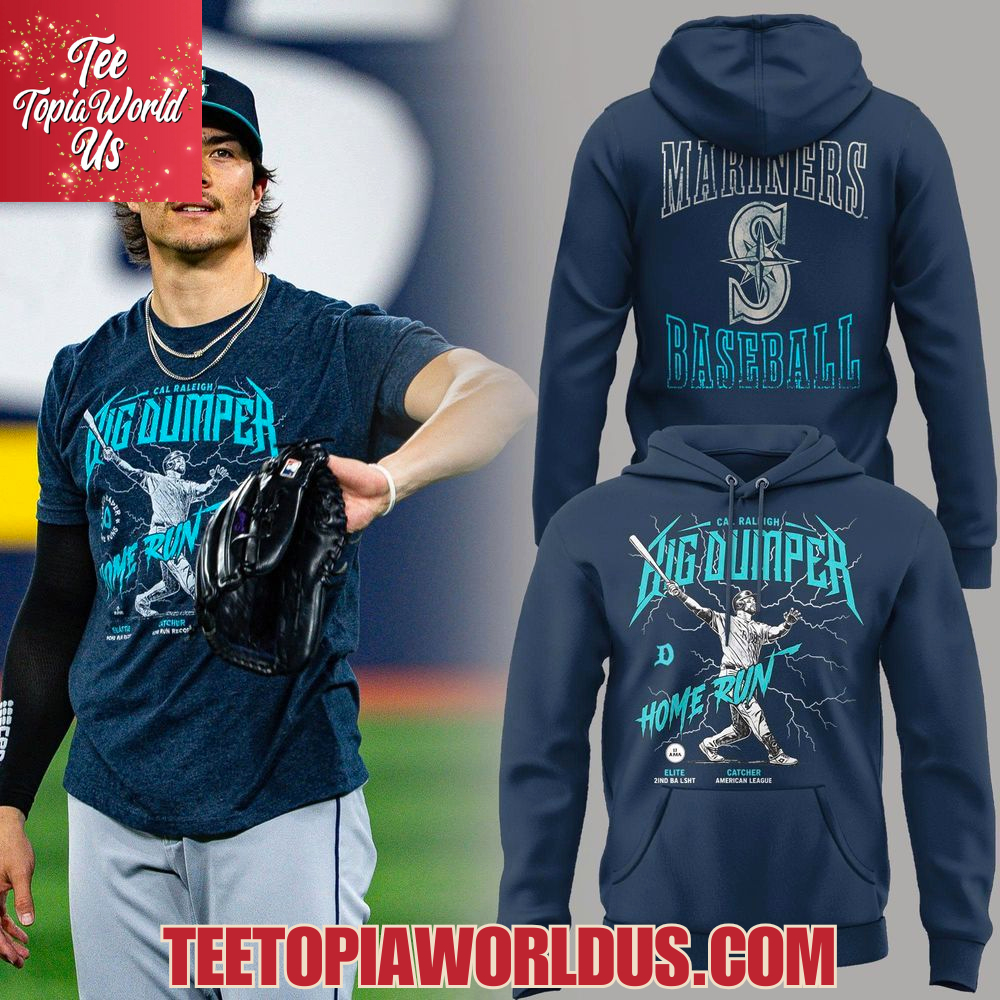 Seattle Mariners Cal Raleigh The Big Dumper T-Shirt Seattle Mariners Cal Raleigh The Big Dumper T-Shirt