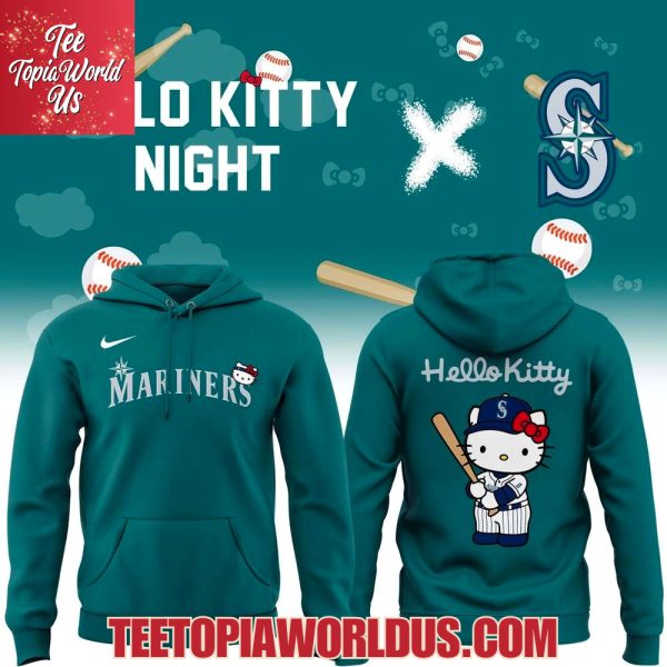 Seattle Mariners x Hello Kitty Night 2025 Hoodie