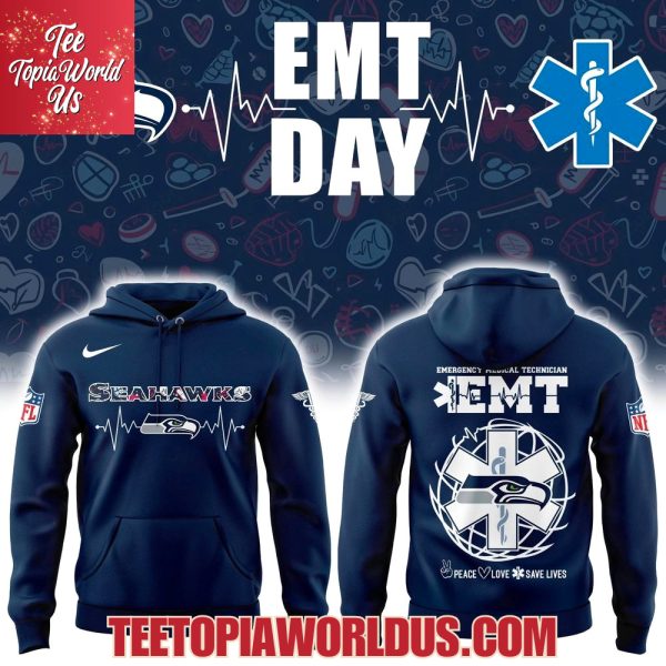 Seattle Seahawks EMT Day Hoodie Seattle Seahawks EMT Day Hoodie