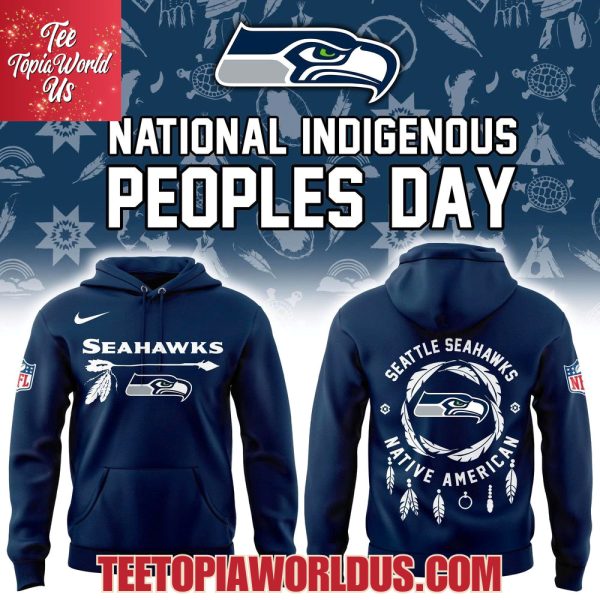 Seattle Seahawks National Indigenous Peoples Day Hoodie