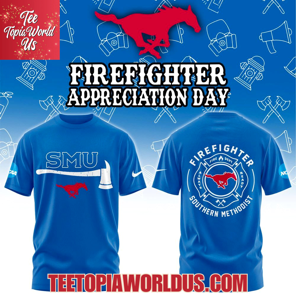 SMU Mustangs Firefighter Application Day Hoodie SMU Mustangs Firefighter Application Day Hoodie