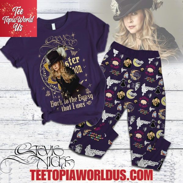 Stevie Nicks Back To The Gypsy That I Was Pajamas Set