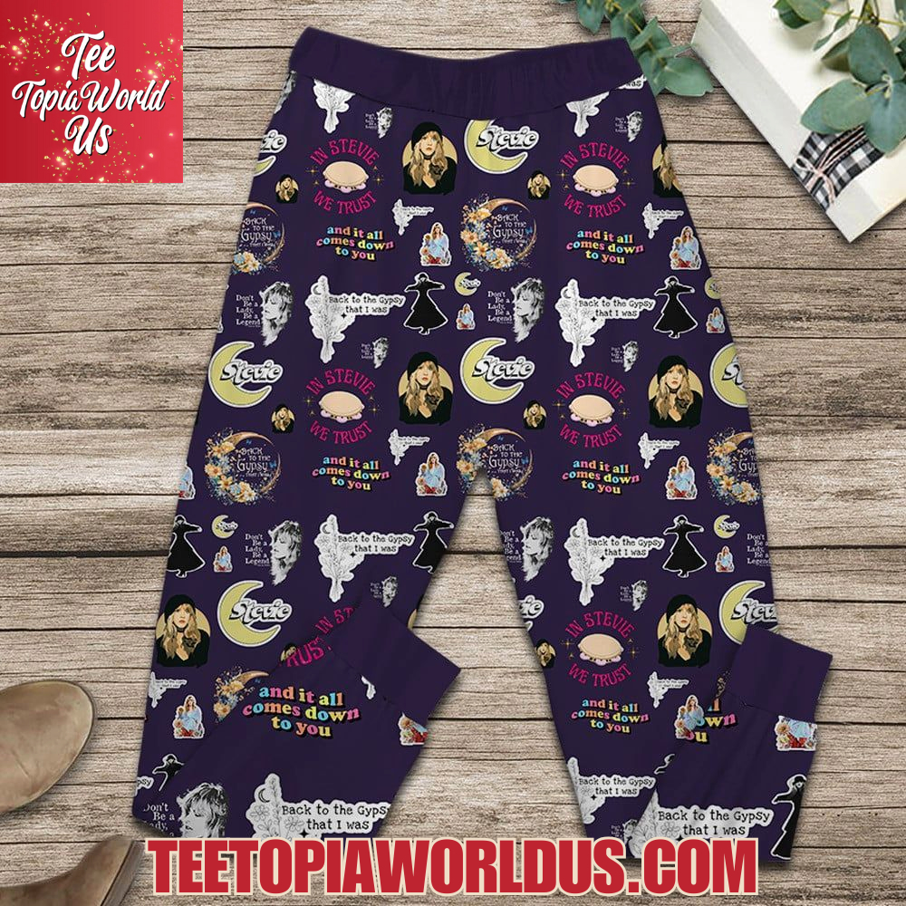 Stevie Nicks Back To The Gypsy That I Was Pajamas Set Stevie Nicks Back To The Gypsy That I Was Pajamas Set