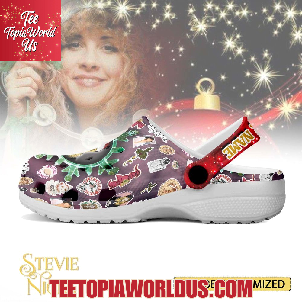 Stevie Nicks x Christmas Music Crocs Stevie Nicks x Christmas Music Crocs