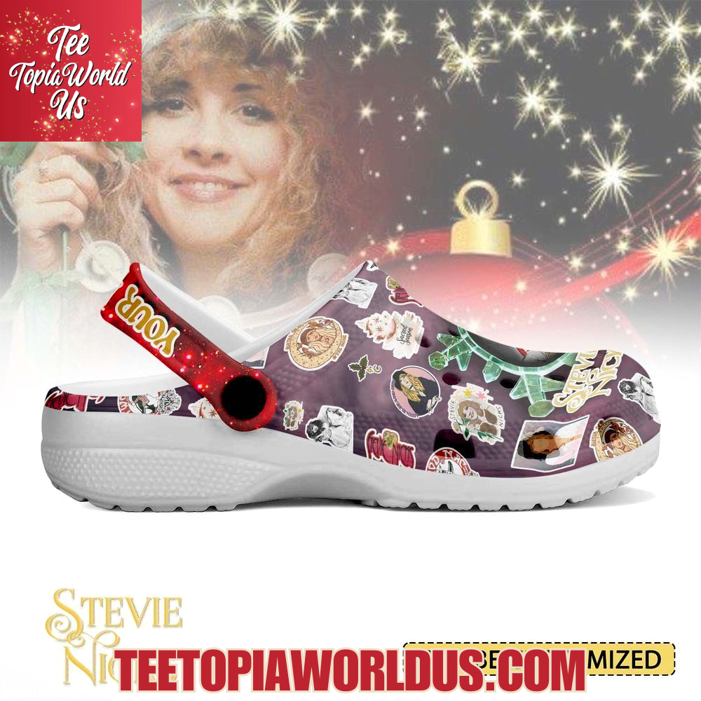 Stevie Nicks x Christmas Music Crocs Stevie Nicks x Christmas Music Crocs