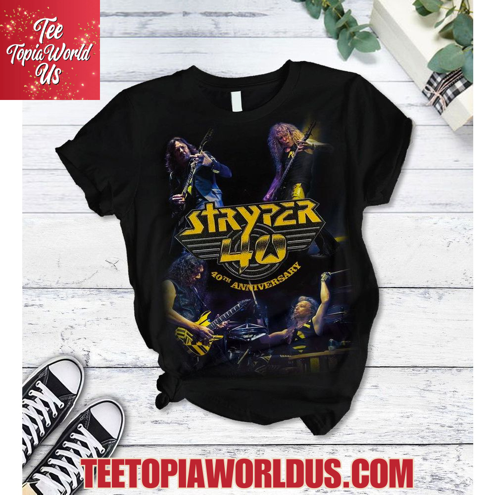 Stryper 40th Anniversary Pajamas Set Stryper 40th Anniversary Pajamas Set