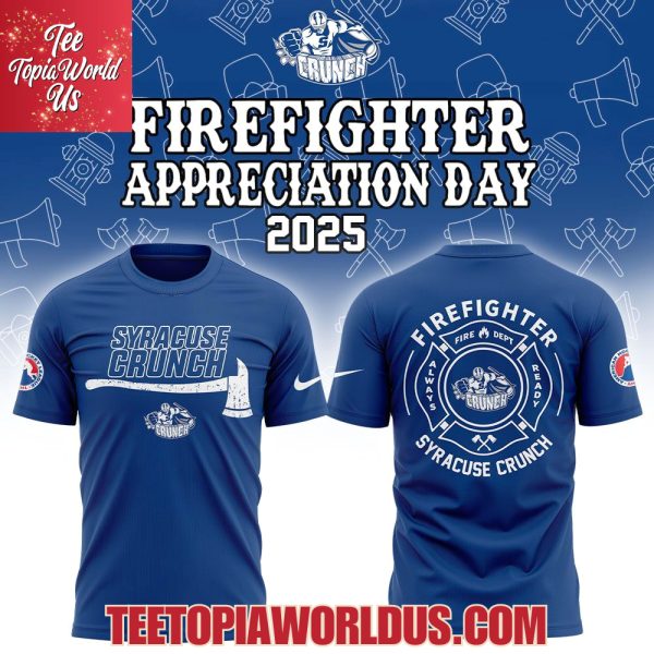Syracuse Crunch Firefighter Application Day Hoodie