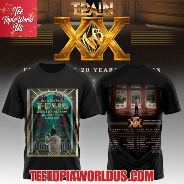 T-Pain TP20 Tour Anniversary T-Shirt T-Pain TP20 Tour Anniversary T-Shirt