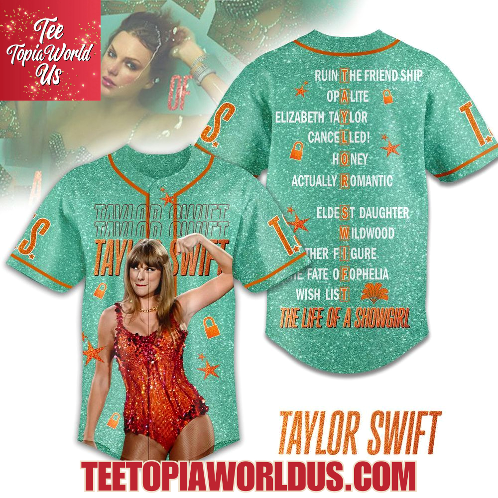 Taylor Swift The Life Of Showgirl Jersey Taylor Swift The Life Of Showgirl Jersey