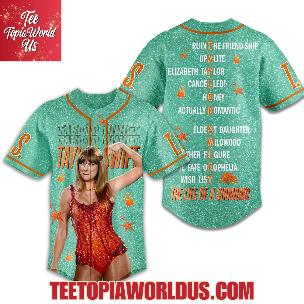 Taylor Swift The Life Of Showgirl Jersey Taylor Swift The Life Of Showgirl Jersey