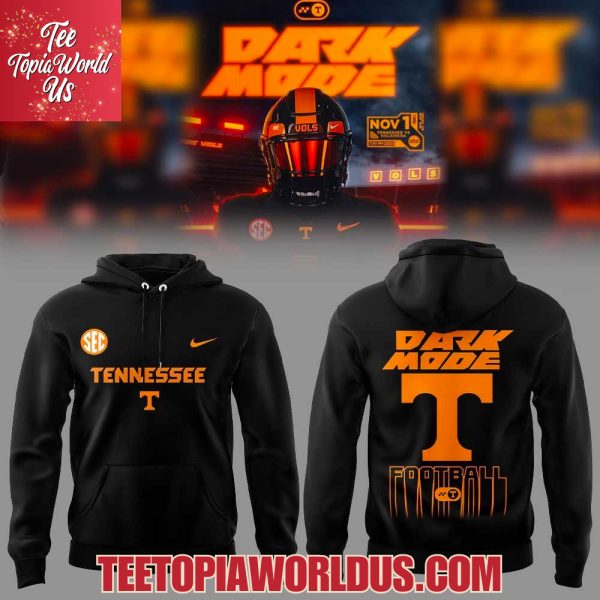 Tennessee Football Dark Mode Hoodie