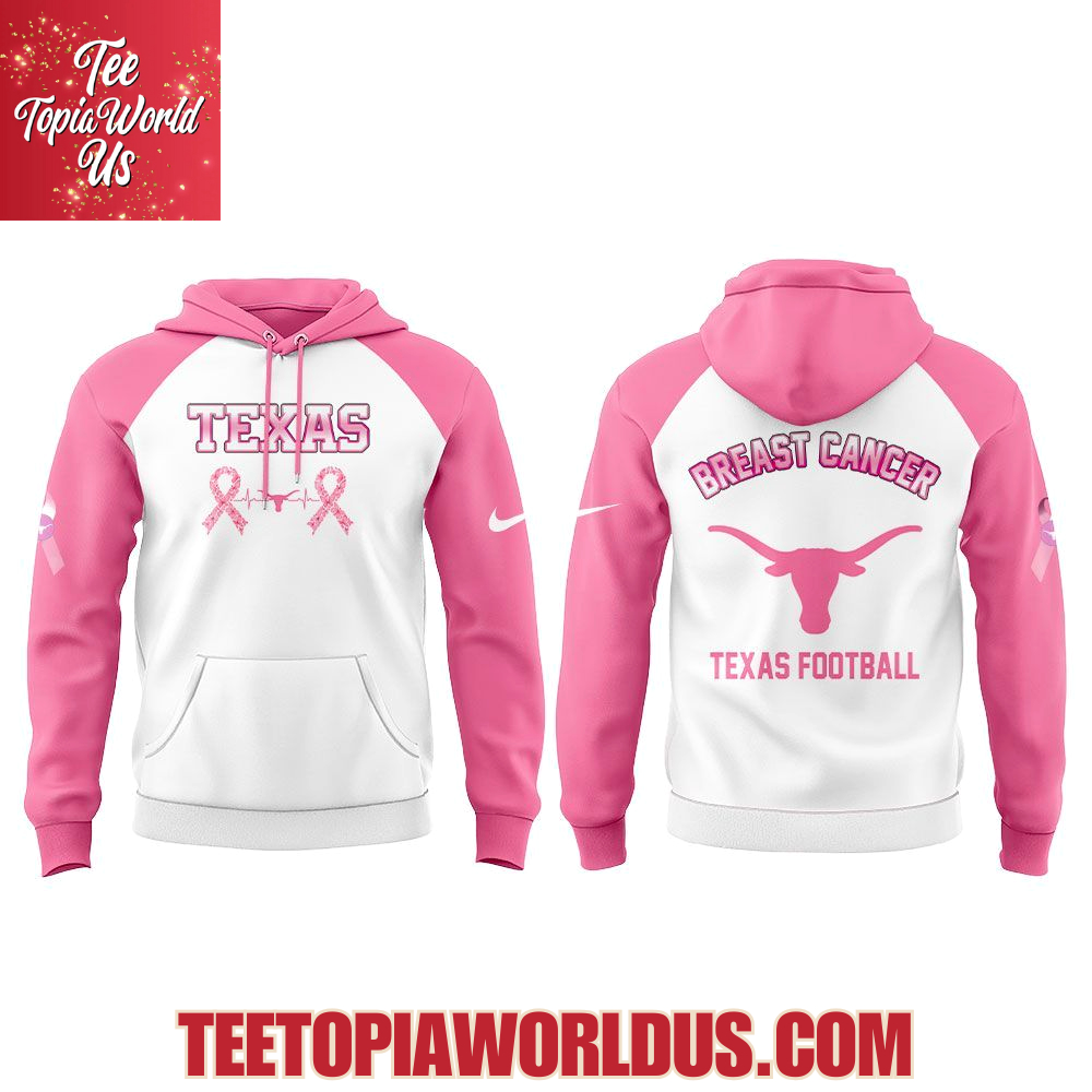 Texas Longhorns Cancer Awareness Month 2025 Hoodie Texas Longhorns Cancer Awareness Month 2025 Hoodie