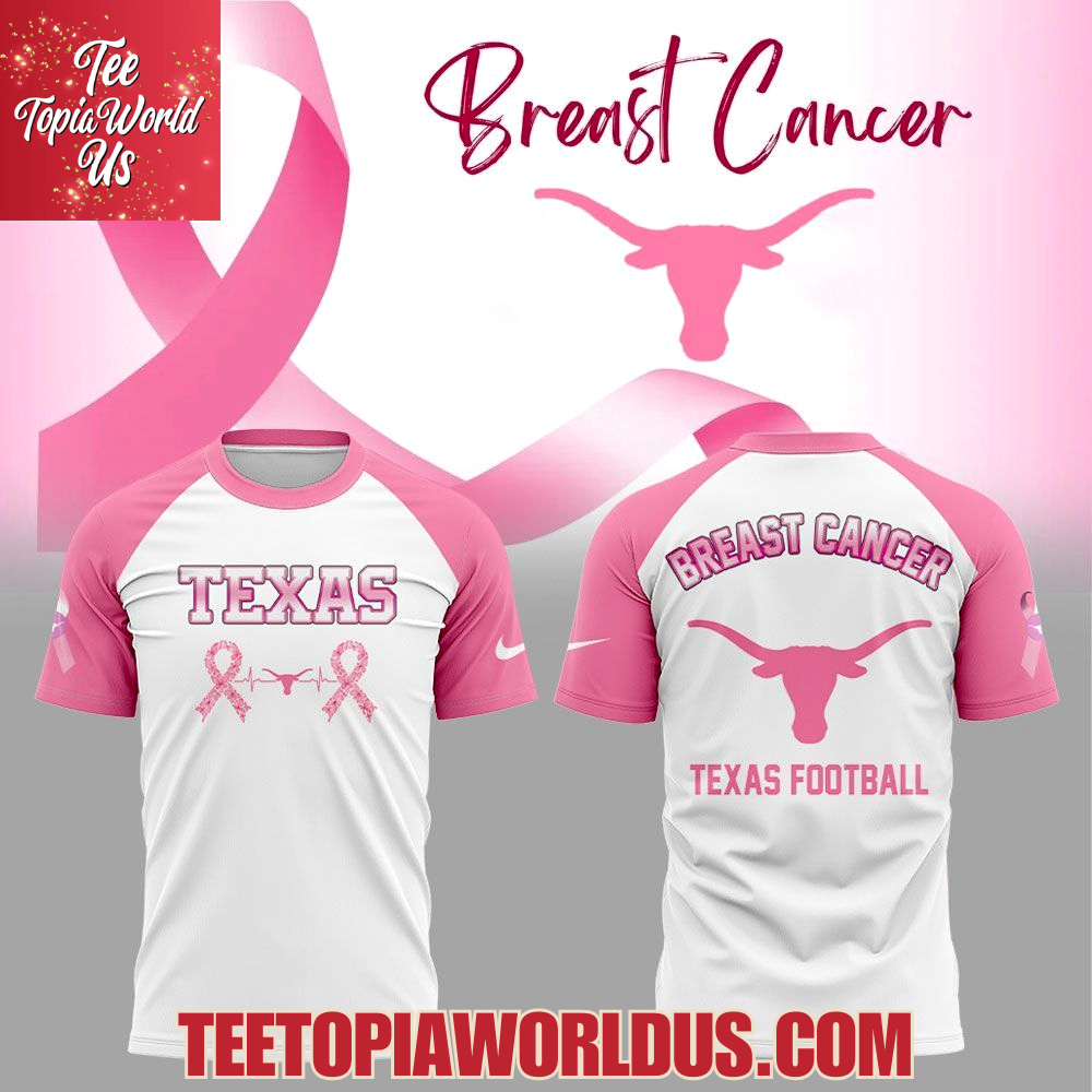 Texas Longhorns Cancer Awareness Month 2025 Hoodie Texas Longhorns Cancer Awareness Month 2025 Hoodie