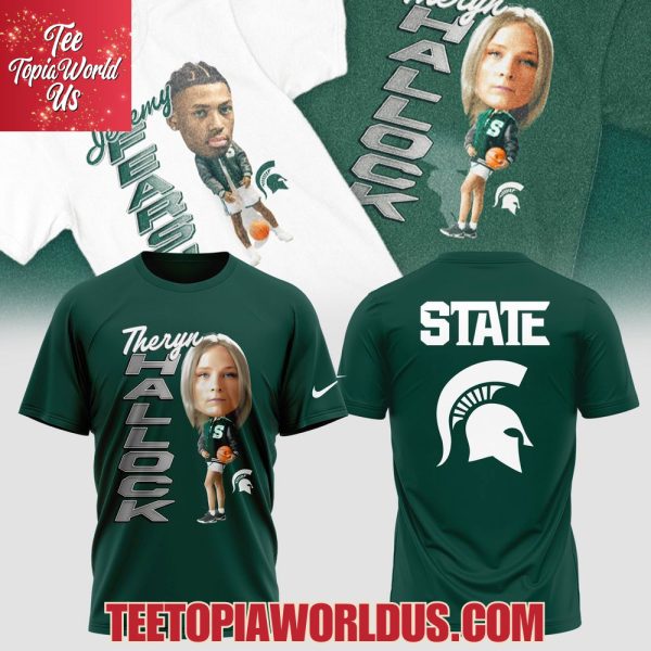 Theryn Fearless Spartan Michigan State Basketball T-Shirt, Hoodie