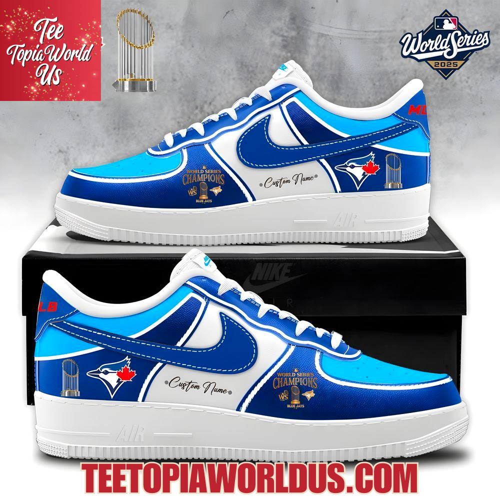 Toronto Blue Jays 2025 World Series Air Force 1 Toronto Blue Jays 2025 World Series Air Force 1
