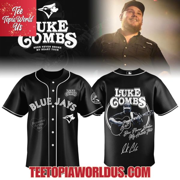 Toronto Blue Jays x Luke Combs Beer Never Broke My Heart Tour 2025 Jersey Toronto Blue Jays x Luke Combs Beer Never Broke My Heart Tour 2025 Jersey