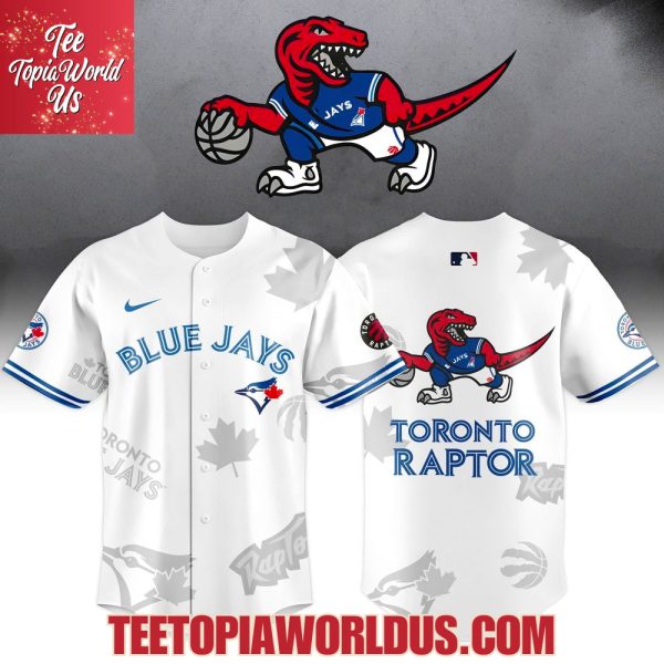 Toronto Raptors x Blue Jays Hybrid Logo Jersey Toronto Raptors x Blue Jays Hybrid Logo Jersey