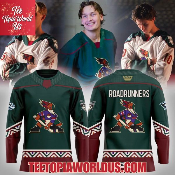 Tucson Roadrunners Our 2025-26 Green Jersey