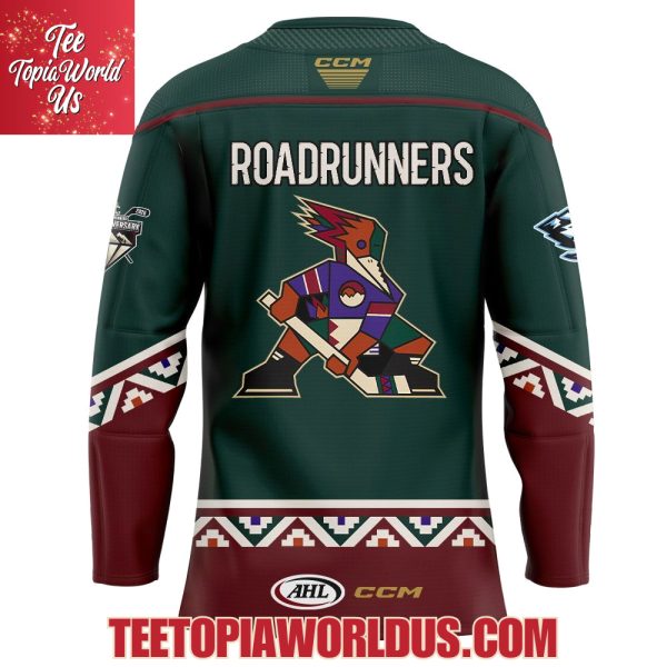 Tucson Roadrunners Our 2025-26 Green Jersey