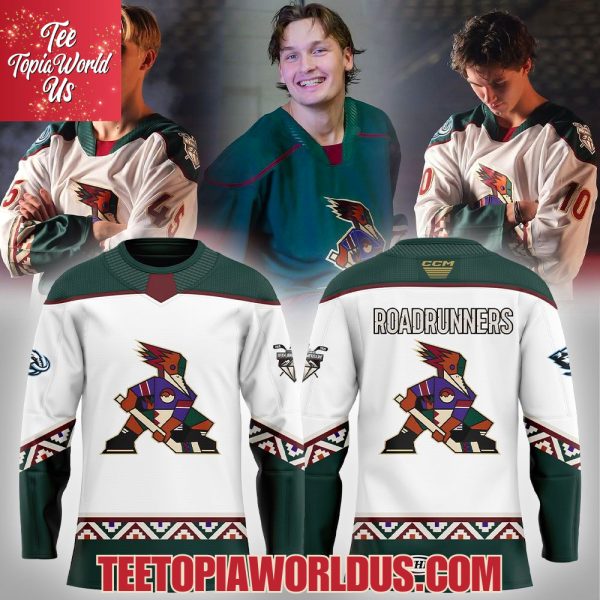 Tucson Roadrunners Our 2025-26 White Jersey